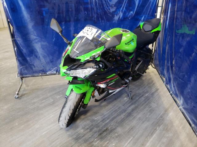 JKBZXJG12MA015547 - 2021 KAWASAKI ZX636 K GREEN photo 2