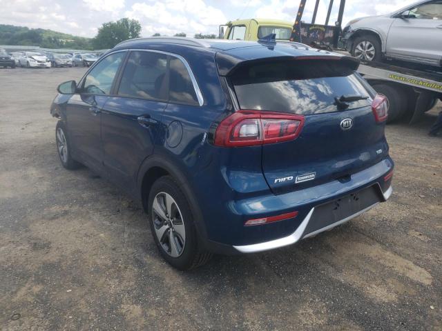 KNDCB3LC7K5322171 - 2019 KIA NIRO FE BLUE photo 3