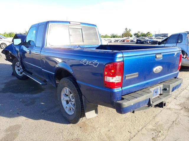 1FTLR4FE0BPA99829 - 2011 FORD RANGER SUP BLUE photo 3