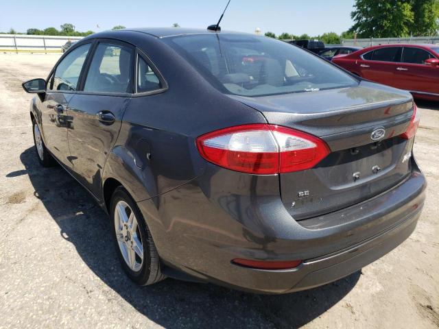 3FADP4BJ1KM127257 - 2019 FORD FIESTA SE GRAY photo 3