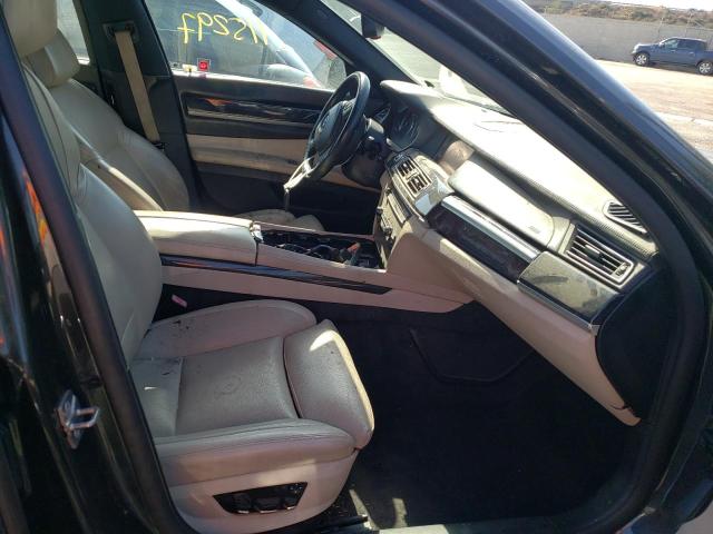 WBAKA8C55ACY36024 - 2010 BMW 750 I BLACK photo 5