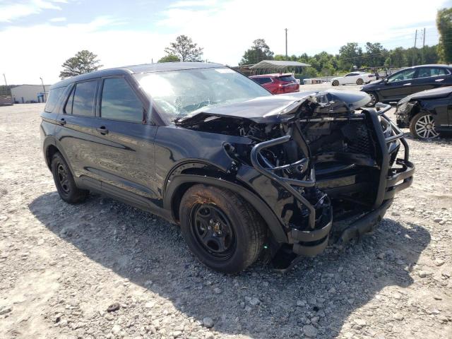 1FM5K8AW9MNA08684 - 2021 FORD EXPLORER P BLACK photo 1