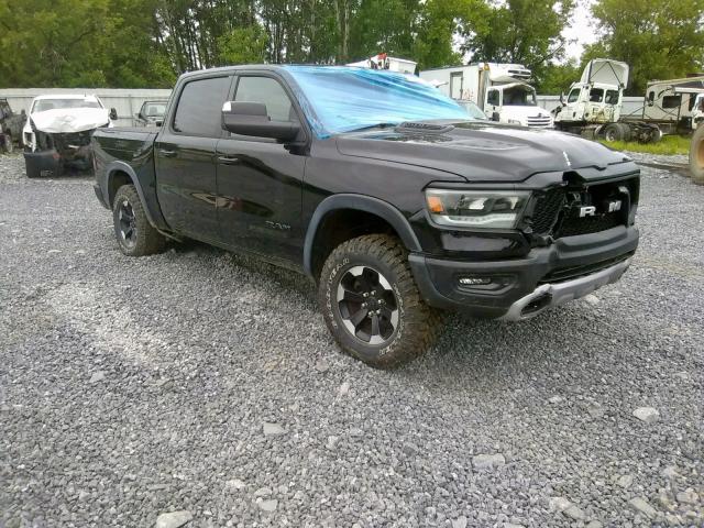 1C6SRFLT3MN556097 - 2021 RAM 1500 REBEL BLACK photo 1