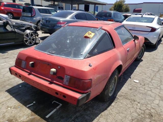 SA22C566231 - 1991 MAZDA RX7 RED photo 4