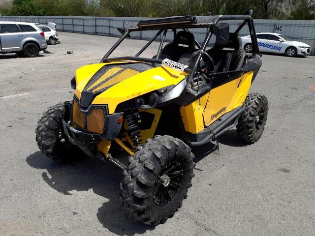 3JBPXLP14DJ000505 - 2013 CAN-AM MAVERICK 1 YELLOW photo 2