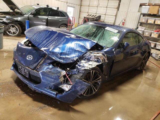 JF1ZNAA19D1724720 - 2013 TOYOTA SCION FR-S BLUE photo 2
