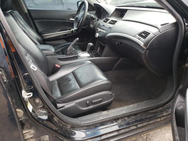 1HGCP36898A001534 - 2008 HONDA ACCORD EXL BLACK photo 5