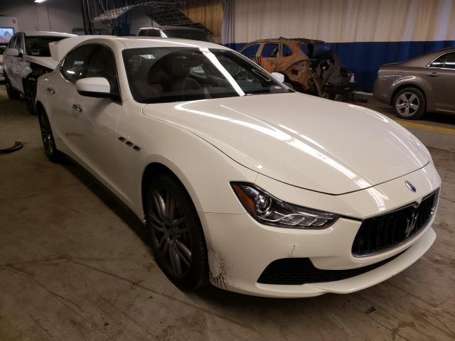 ZAM57RTA6H1244893 - 2017 MASERATI GHIBLI S WHITE photo 1