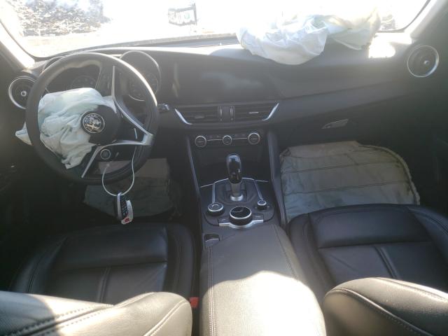 ZARFAEDN8H7538531 - 2017 ALFA ROMEO GIULIA Q4 GRAY photo 9