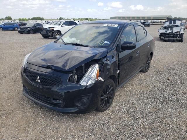 ML32F4FJ9LHF02290 - 2020 MITSUBISHI MIRAGE G4 BLACK photo 2