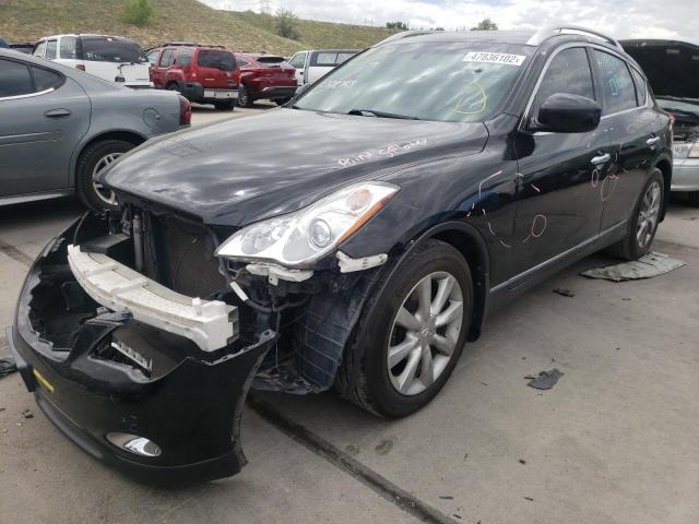 JN1AJ0HRXBM851127 - 2011 INFINITI EX35 BASE BLACK photo 2