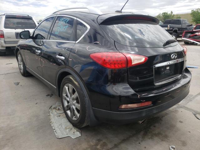 JN1AJ0HRXBM851127 - 2011 INFINITI EX35 BASE BLACK photo 3