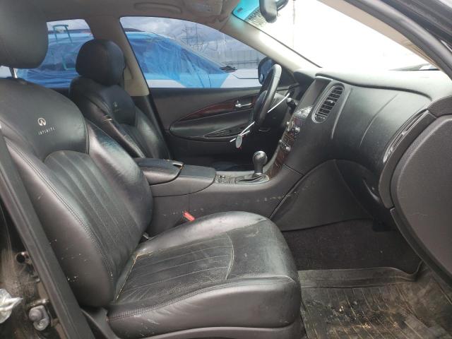 JN1AJ0HRXBM851127 - 2011 INFINITI EX35 BASE BLACK photo 5