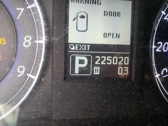 JN1AJ0HRXBM851127 - 2011 INFINITI EX35 BASE BLACK photo 8