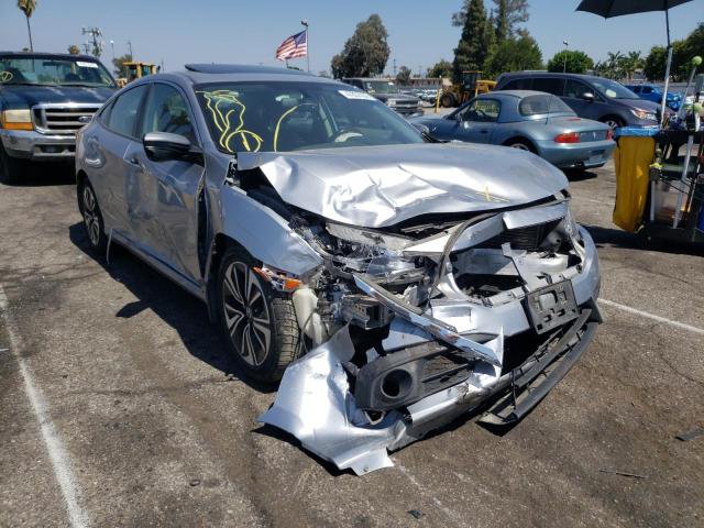 2HGFC1F78GH639892 - 2016 HONDA CIVIC EXL Srebrny zdjęcie 1