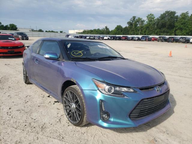 JTKJF5C79FJ005394 - 2015 TOYOTA SCION TC ლურჯი ფოტო 1