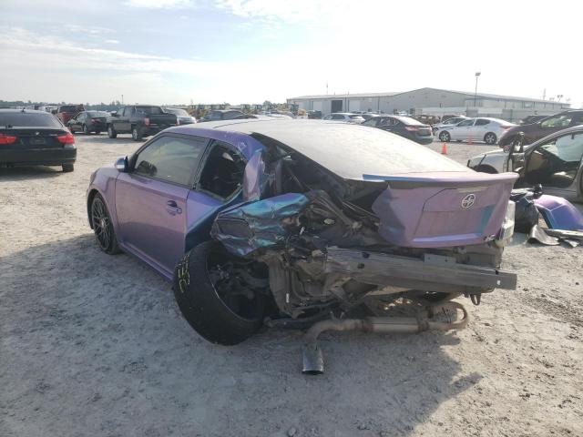 JTKJF5C79FJ005394 - 2015 TOYOTA SCION TC ლურჯი ფოტო 3