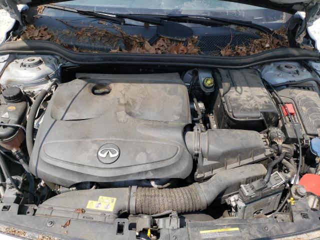 SJKCH5CP2HA019826 - 2017 INFINITI QX30 BASE SILVER photo 7