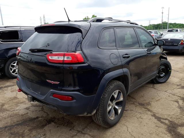 1C4PJMBS3EW111471 - 2014 JEEP CHEROKEE T BLACK photo 4