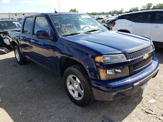 1GCDSCF97C8151197 - 2012 CHEVROLET COLORADO L BLUE photo 1