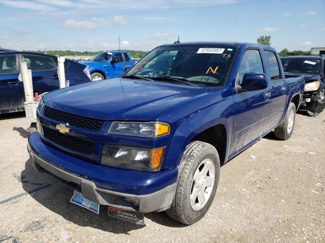 1GCDSCF97C8151197 - 2012 CHEVROLET COLORADO L BLUE photo 2