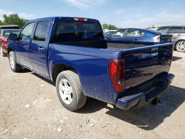 1GCDSCF97C8151197 - 2012 CHEVROLET COLORADO L BLUE photo 3