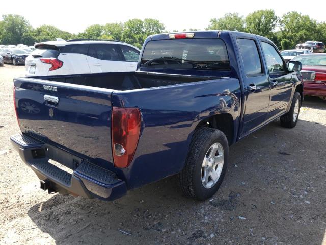 1GCDSCF97C8151197 - 2012 CHEVROLET COLORADO L BLUE photo 4