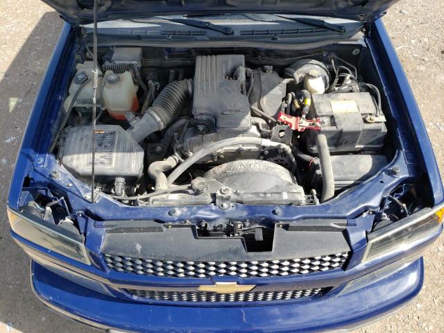 1GCDSCF97C8151197 - 2012 CHEVROLET COLORADO L BLUE photo 7