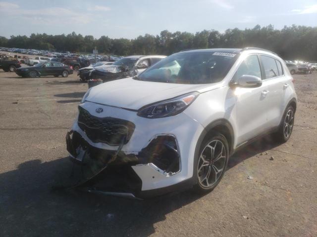 KNDPR3A69N7965656 - 2022 KIA SPORTAGE S WHITE photo 2