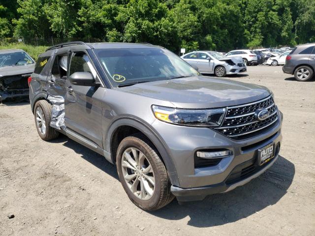 1FMSK8DH4NGA69947 - 2022 FORD EXPLORER X GRAY photo 1