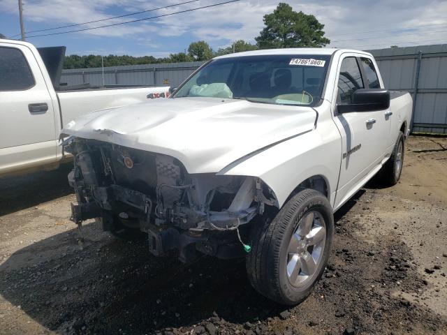 1C6RD6GP4CS219920 - 2012 DODGE RAM 1500 S WHITE photo 2