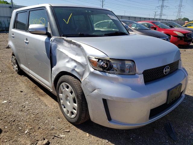 JTLKE50E281004841 - 2008 TOYOTA SCION XB ვერცხლისფერი ფოტო 1