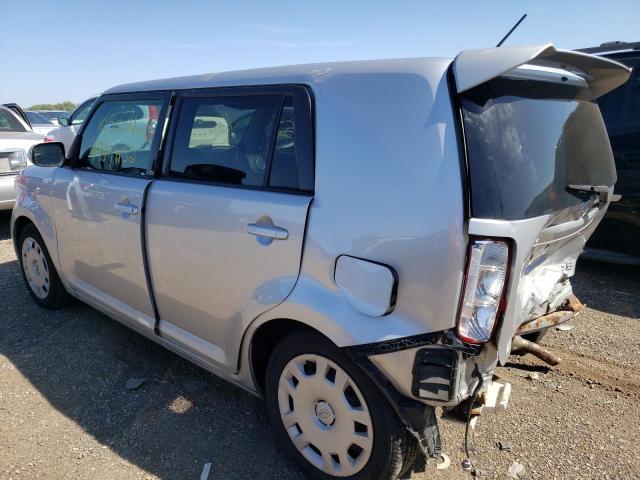 JTLKE50E281004841 - 2008 TOYOTA SCION XB ვერცხლისფერი ფოტო 3