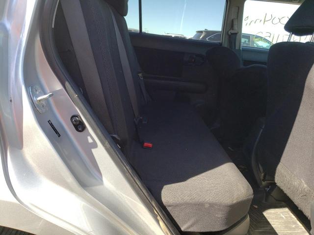 JTLKE50E281004841 - 2008 TOYOTA SCION XB ვერცხლისფერი ფოტო 6