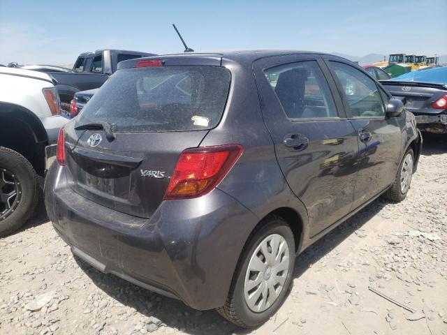 VNKKTUD33HA083125 - 2017 TOYOTA YARIS L GRAY photo 4