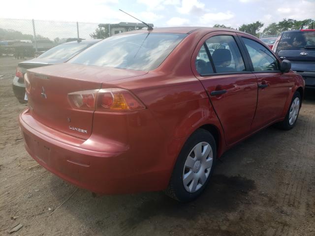 JA3AU16U78U028602 - 2008 MITSUBISHI LANCER DE RED photo 4