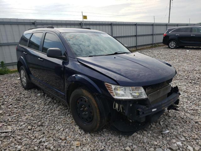 3C4PDCAB1JT241638 - 2018 DODGE JOURNEY BLUE photo 1