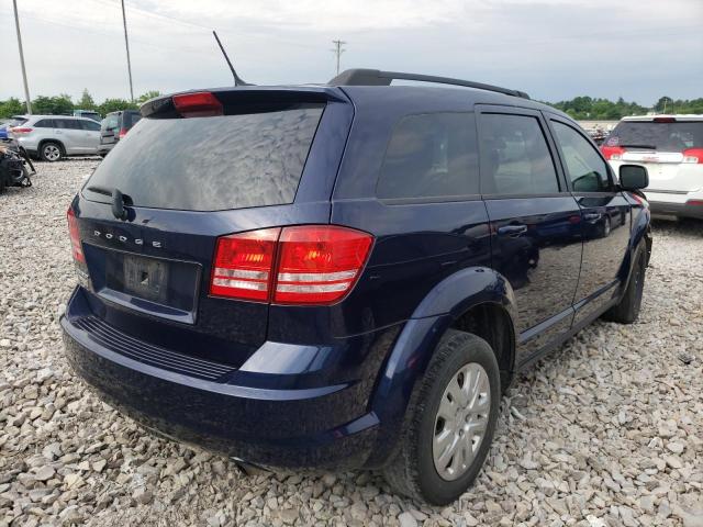 3C4PDCAB1JT241638 - 2018 DODGE JOURNEY BLUE photo 4