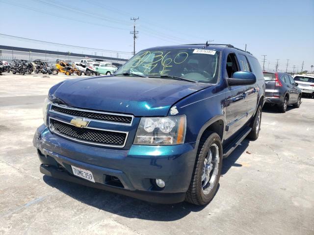 1GNFK16307J168454 - 2007 CHEVROLET SUBURBAN K BLUE photo 2