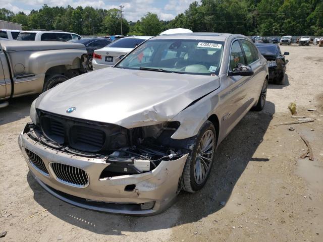 WBAKB4C52BC575040 - 2011 BMW 740 LI BEIGE photo 2