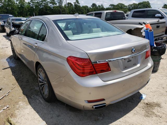 WBAKB4C52BC575040 - 2011 BMW 740 LI BEIGE photo 3