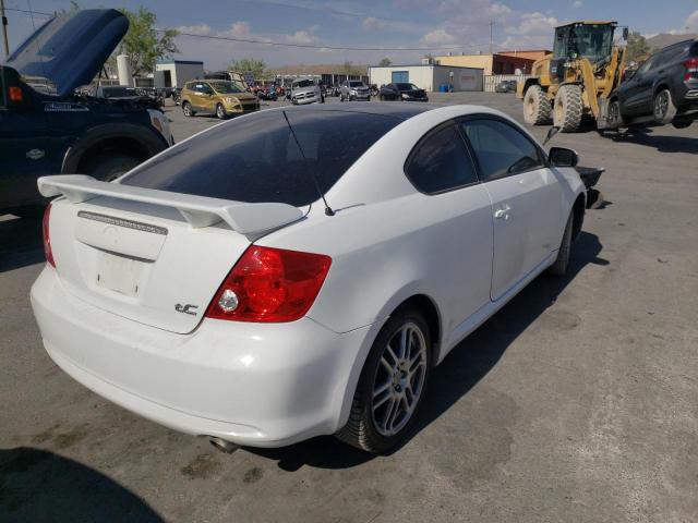 JTKDE177160111766 - 2006 TOYOTA SCION TC Blanc photo 4