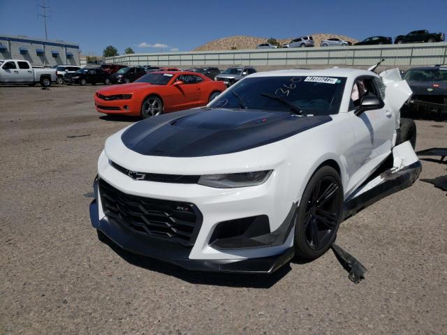 1G1FJ1R61M0103382 - 2021 CHEVROLET CAMARO ZL1 白色 照片 2
