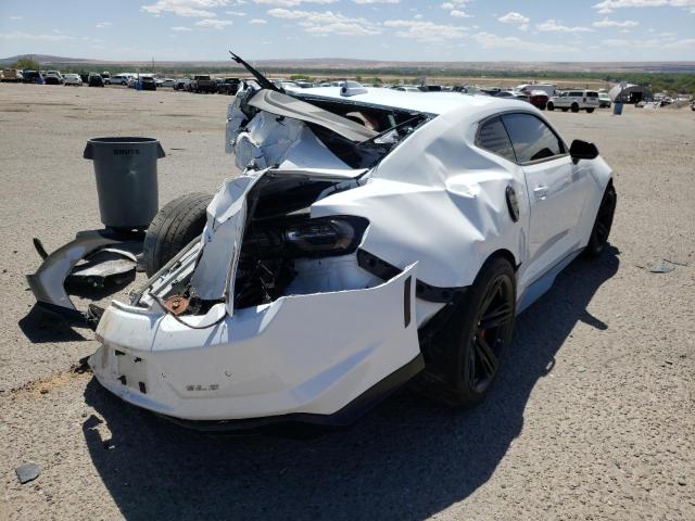 1G1FJ1R61M0103382 - 2021 CHEVROLET CAMARO ZL1 WHITE photo 4