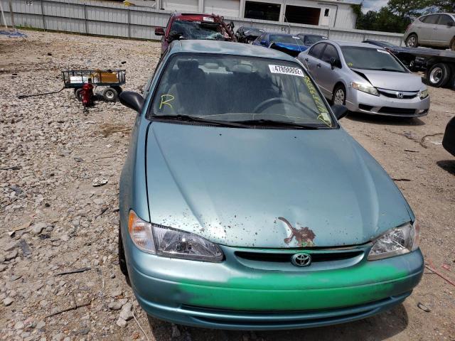 1NXBR12E2XZ172672 - 1999 TOYOTA COROLLA TURQUOISE photo 9