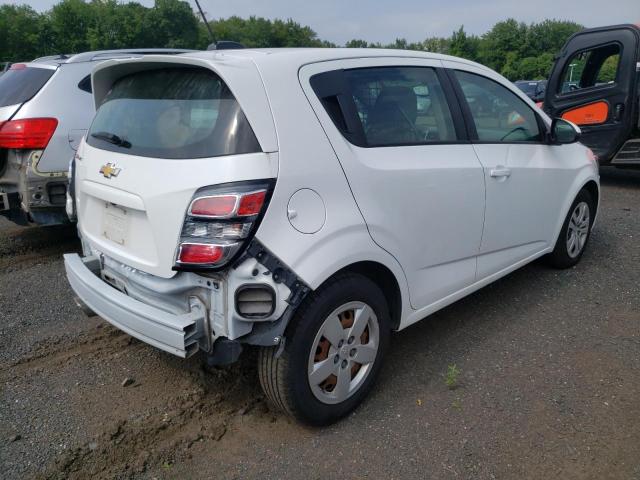 1G1JG6SB2K4104088 - 2019 CHEVROLET SONIC WHITE photo 4