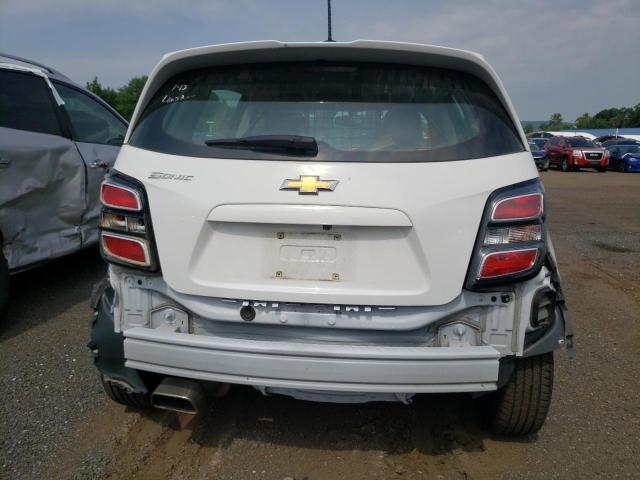 1G1JG6SB2K4104088 - 2019 CHEVROLET SONIC WHITE photo 9