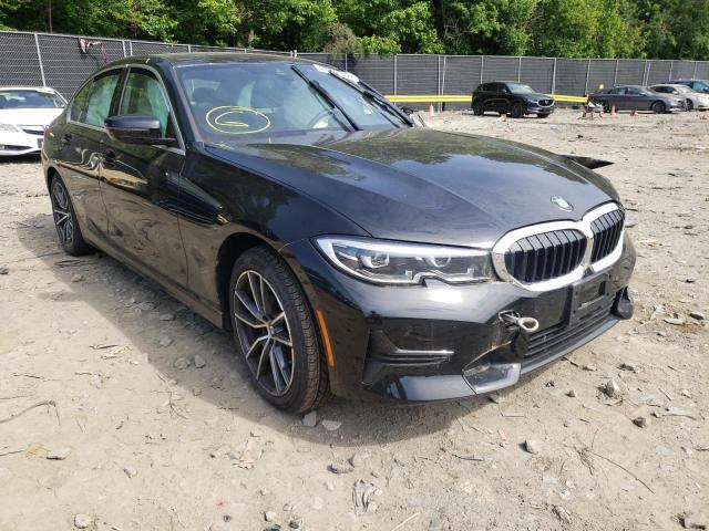 3MW5R7J00M8B90362 - 2021 BMW 330XI BLACK photo 1