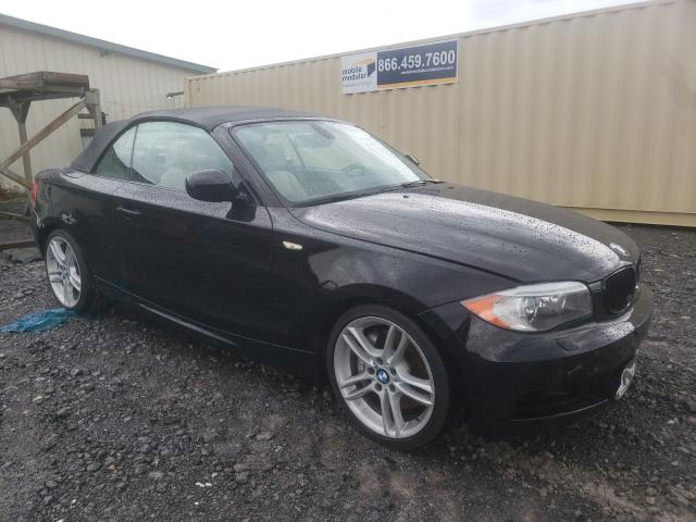 WBAUN7C57DVM28205 - 2013 BMW 135 I BLACK photo 1