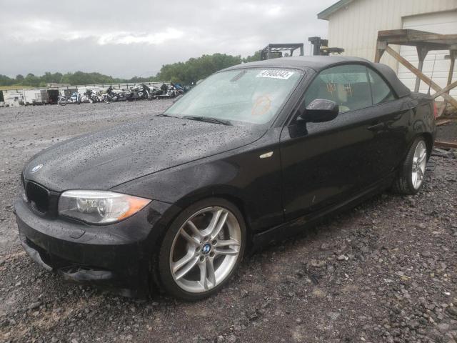 WBAUN7C57DVM28205 - 2013 BMW 135 I BLACK photo 2